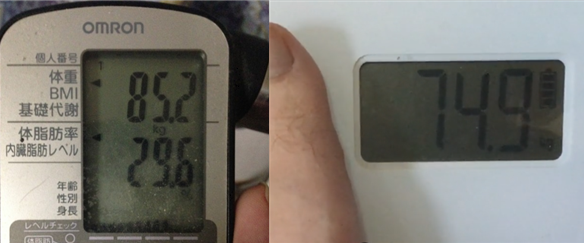 体脂肪やBMIは測れないけど「永久に使える」シンプルなデジタル体重計