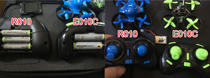 R010　E010C　コントローラー比較