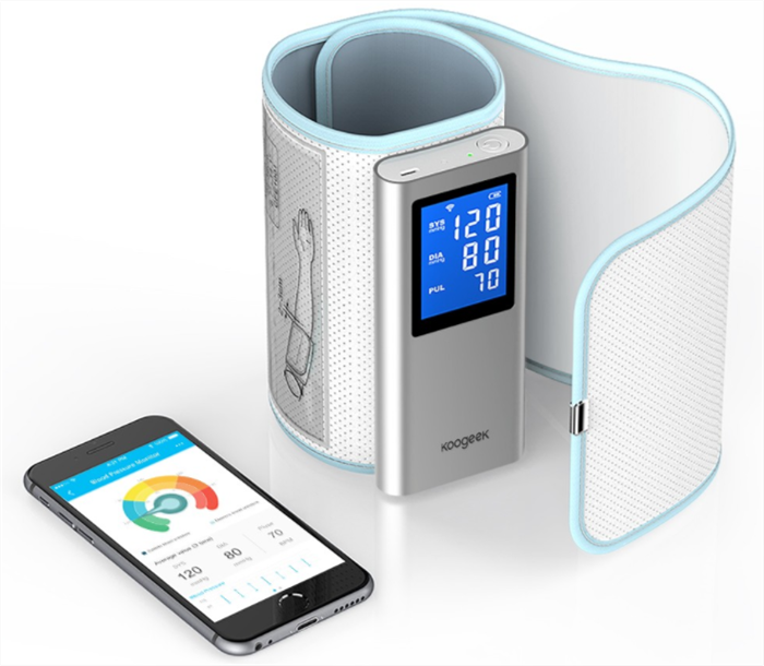 Koogeek FDA Approved Smart Upper Arm Blood Pressure Monitor