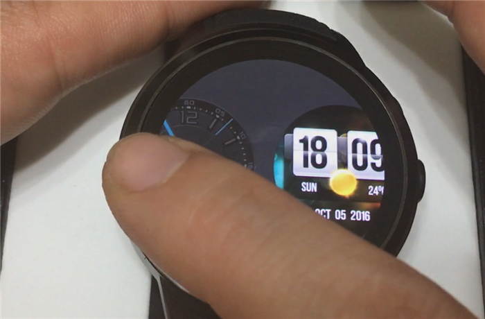 Docooler X200は12パターンの腕時計デザインを選択できます