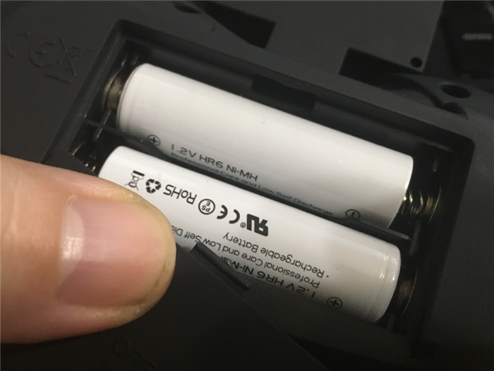 単三電池2本