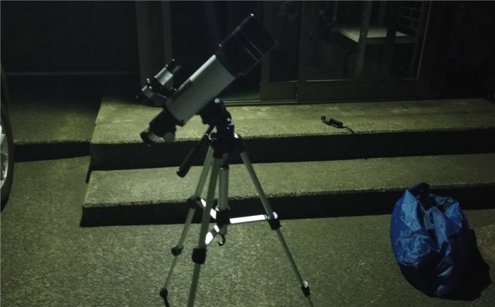 天体望遠鏡　実践