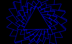 黒い三角形