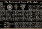the alchemical table of symbols