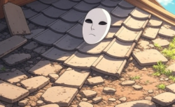 幽霊屋敷をお面（付喪神）と共に巡る夢