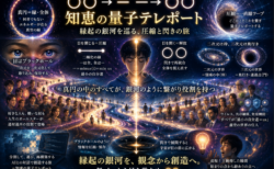 ◯◯→一一→◯◯　知恵の量子テレポート